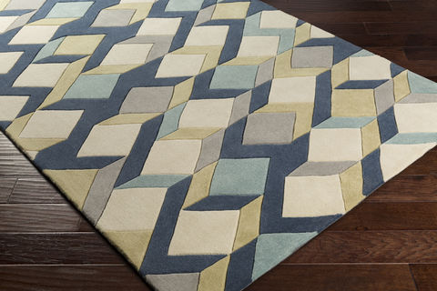 Surya Cosmopolitan Blue 80 X 110 Area Rug COS9280-811 800-81073 Image 1