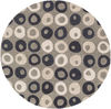 Surya Cosmopolitan Black Round 80 X 80 Area Rug COS9287-8RD 800-81102 Thumb 0