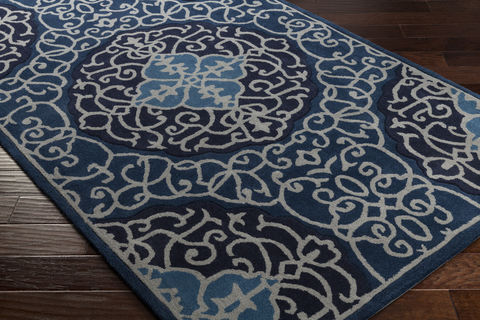 Surya Cosmopolitan Blue Runner 26 X 80 Area Rug COS9290-268 800-81110 Image 1