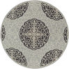 Surya Cosmopolitan Black Round 80 X 80 Area Rug COS9291-8RD 800-81116 Thumb 0