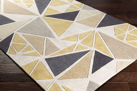 Surya Cosmopolitan White 80 X 110 Area Rug COS9298-811 800-81137 Image 1