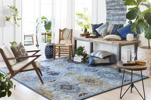 Surya Castille Blue Runner 26 X 80 Area Rug CTL2011-268 800-81251 Image 2