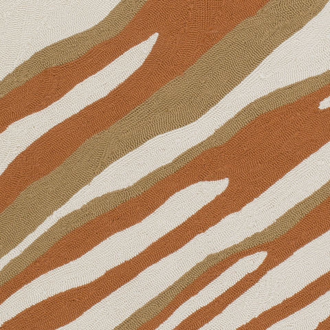 Surya Courtyard Orange Runner 26 X 80 Area Rug CTY4044-268 800-81262 Image 2