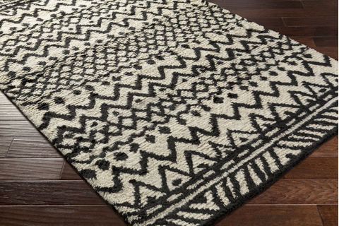 Surya Dwell C Black 80 X 110 Area Rug DWC3000-811 800-81314 Image 1