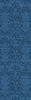 Surya Etching Blue Runner 26 X 80 Area Rug ETC4977-268 800-81340 Thumb 0