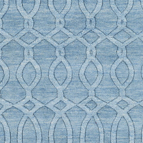 Surya Etching Blue Runner 26 X 80 Area Rug ETC4984-268 800-81345 Image 2