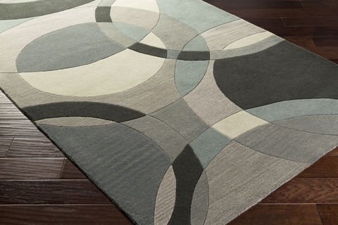 Surya Forum White Kidney 60 X 90 Area Rug FM7193-69KDNY 800-81367 Image 1