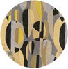 Surya Forum Black Round 80 X 80 Area Rug FM7198-8RD 800-81444 Thumb 0