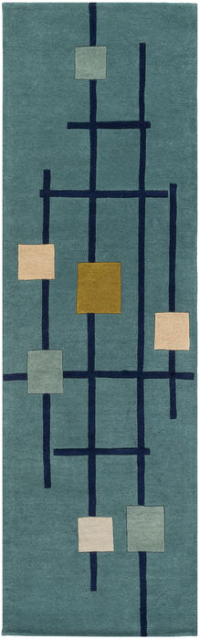 Surya Forum Black Runner 30 X 120 Area Rug FM7201-312 800-81465 Image 0