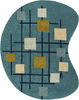 Surya Forum Black Kidney 60 X 90 Area Rug FM7201-69KDNY 800-81468 Thumb 0