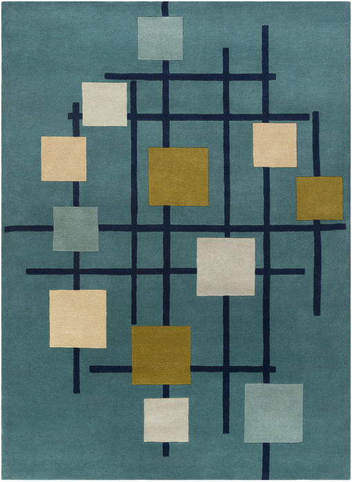 Surya Forum Black 80 X 110 Area Rug FM7201-811 800-81473 Image 0