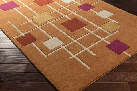 Surya Forum Brown Kidney 60 X 90 Area Rug FM7202-69KDNY 800-81483 Image 1