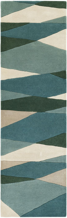 Surya Forum White Runner 26 X 80 Area Rug FM7204-268 800-81509 Image 0