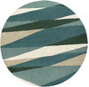 Surya Forum White Round 99 X 99 Area Rug FM7204-99RD 800-81522 Thumb 0
