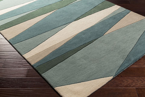 Surya Forum White Square 99 X 99 Area Rug FM7204-99SQ 800-81523 Image 1