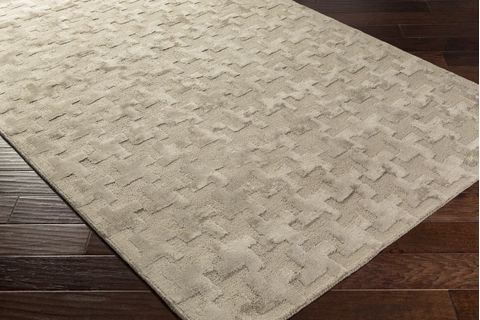 Surya Juliette White Runner 26 X 80 Area Rug JUL9009-268 800-81698 Image 1