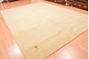 Gabbeh Green Hand Knotted 100 X 134  Area Rug 100-81702 Thumb 20