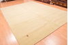 Gabbeh Green Hand Knotted 100 X 134 Area Rug 100-81702 Thumb 20