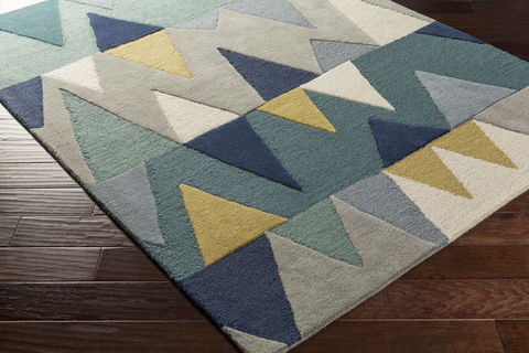 Surya Kennedy Blue Runner 26 X 80 Area Rug KDY3012-268 800-81715 Image 1