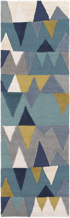Surya Kennedy Blue Runner 26 X 80 Area Rug KDY3012-268 800-81715 Image 0