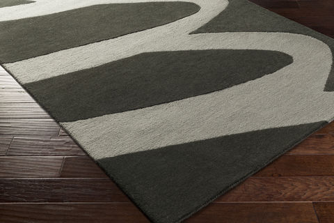 Surya Kennedy Black Runner 26 X 80 Area Rug KDY3021-268 800-81722 Image 1