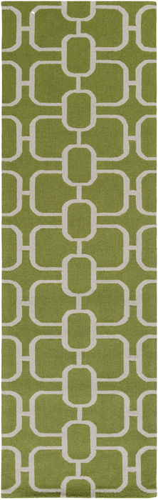 Surya Lockhart Green Runner 26 X 80 Area Rug LKH9003-268 800-81834 Image 0