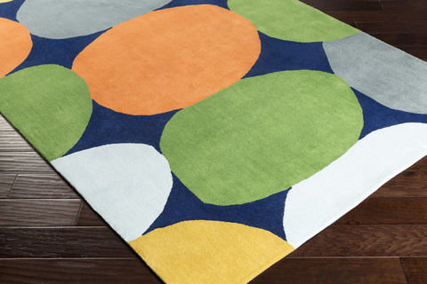 Surya Leap Frog Yellow 50 X 76 Area Rug LPF8008-576 800-81985 Image 1