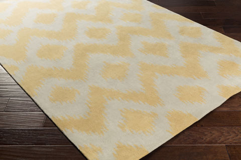 Surya Leap Frog Yellow 76 X 96 Area Rug LPF8014-7696 800-82010 Image 1