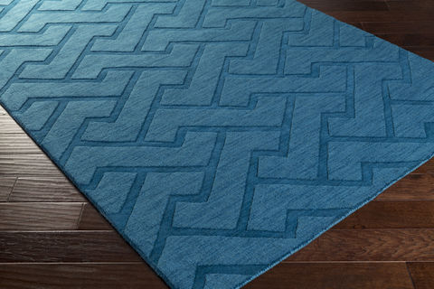 Surya Mystique Blue 90 X 130 Area Rug M5434-913 800-82313 Image 1