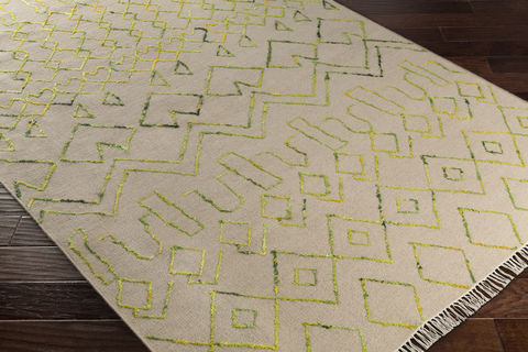 Surya Nettie White 50 X 76 Area Rug NET1004-576 800-83552 Image 1