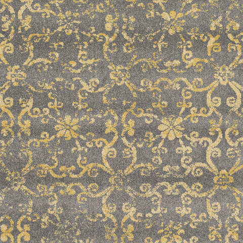 Surya Priyanka Grey 710 X 106 Area Rug PYK4005-710106 800-84700 Image 2