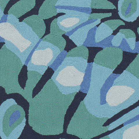 Surya Rain Blue 90 X 120 Area Rug RAI1263-912 800-84943 Image 2