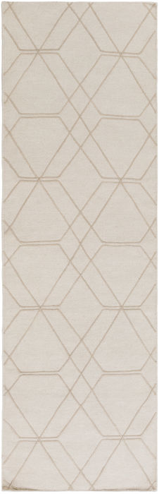 Surya Seabrook White Runner 26 X 80 Area Rug SBK9024-268 800-85409 Image 0