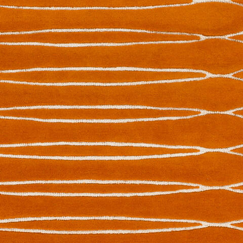 Surya Solid Bold Orange 50 X 76 Area Rug SLB6800-576 800-85933 Image 2