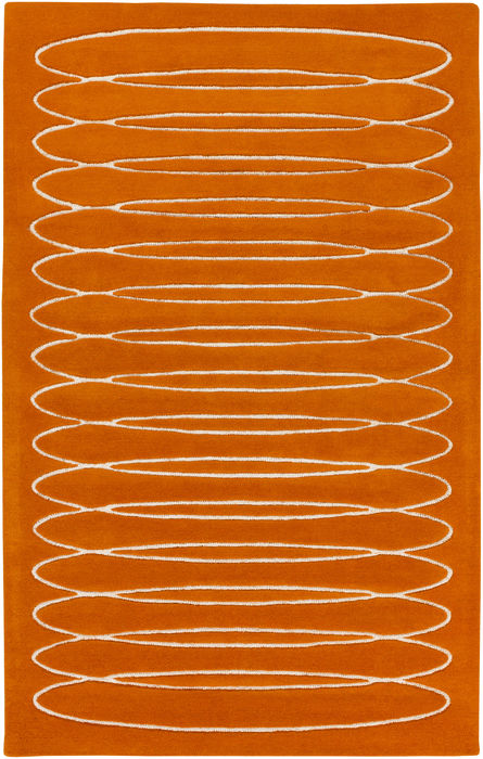 Surya Solid Bold Orange 80 X 100 Area Rug SLB6800-810 800-85934 Image 0