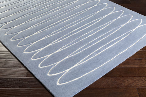 Surya Solid Bold Blue 80 X 100 Area Rug SLB6801-810 800-85939 Image 1