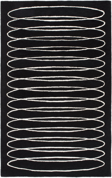 Surya Solid Bold Black 20 X 30 Area Rug SLB6802-23 800-85940 Image 0