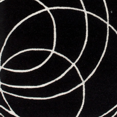 Surya Solid Bold Black 80 X 100 Area Rug SLB6811-810 800-85969 Image 2