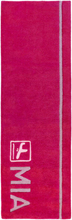 Surya Solid Bold Purple Runner 26 X 80 Area Rug SLB6813-268 800-85976 Image 0