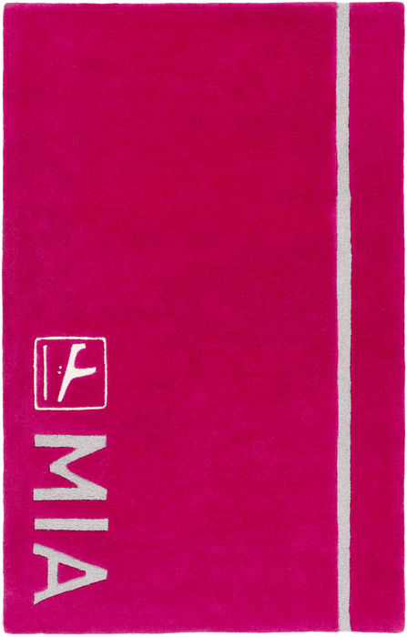 Surya Solid Bold Purple 40 X 60 Area Rug SLB6813-46 800-85977 Image 0