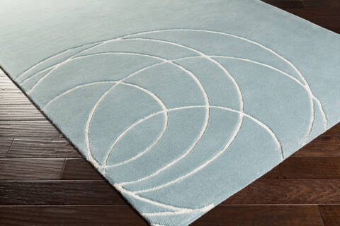 Surya Solid Bold Blue 40 X 60 Area Rug SLB6817-46 800-85987 Image 1