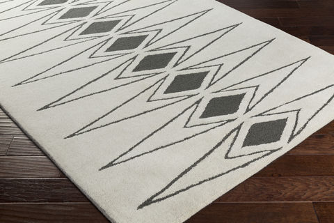 Surya Solid Bold White 80 X 100 Area Rug SLB6819-810 800-85999 Image 1