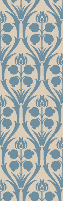 Surya Serafina Blue Runner 26 X 80 Area Rug SRF2011-268 800-86506 Image 0