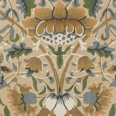 Surya William Morris Yellow 33 X 53 Area Rug WLM3010-3353 800-87653 Image 2