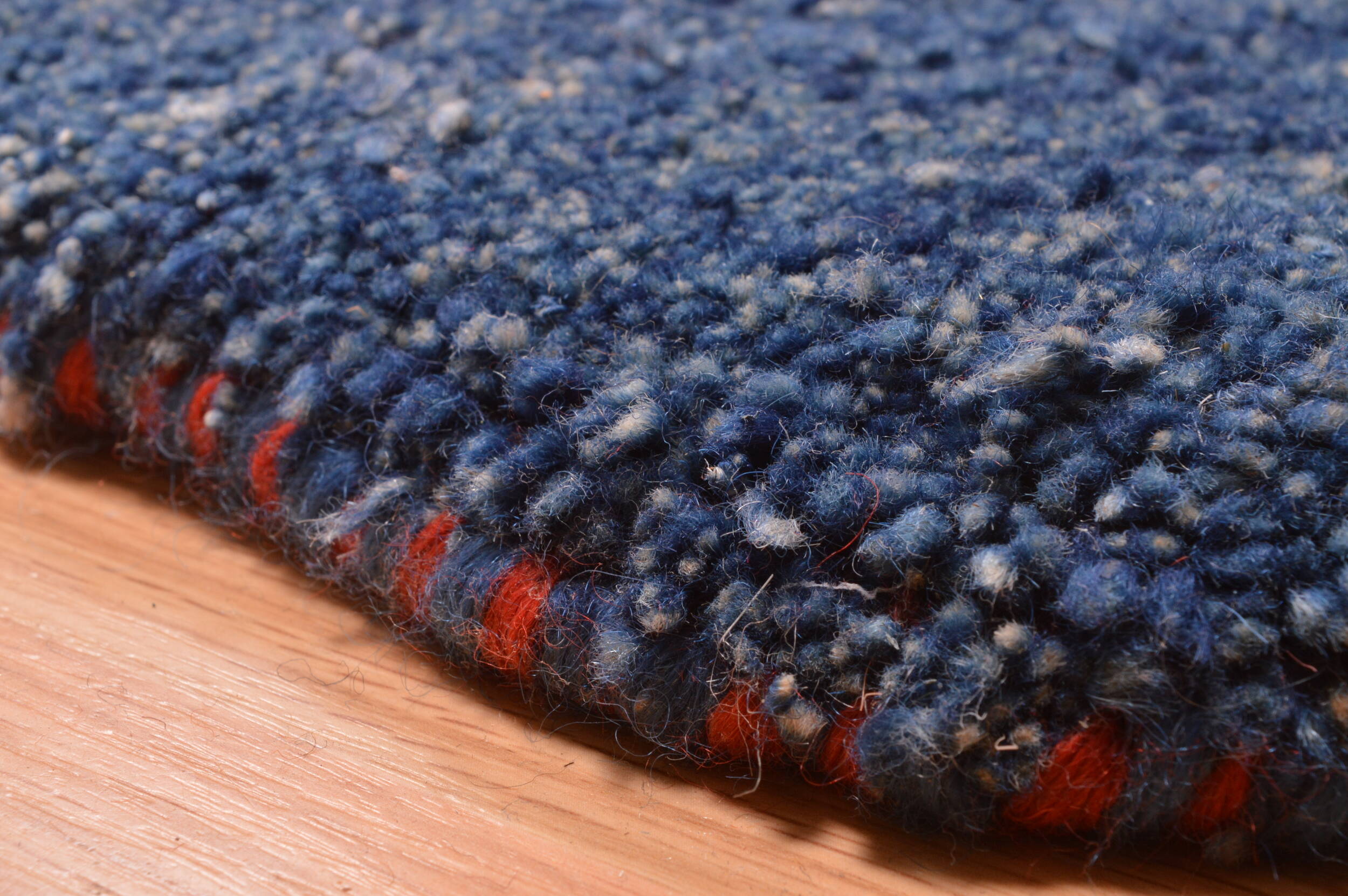 Persian Gabbeh Blue Rectangle 10x12 ft Wool Carpet 87886 | SKU 87886