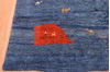 Gabbeh Blue Hand Knotted 910 X 123 Area Rug 100-87886 Thumb 13