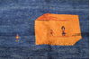 Gabbeh Blue Hand Knotted 910 X 123 Area Rug 100-87886 Thumb 4