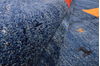 Gabbeh Blue Hand Knotted 910 X 123 Area Rug 100-87886 Thumb 6