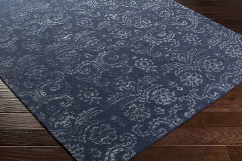 Surya Avignon Blue Runner 26 X 80 Area Rug AVI2003-268 800-88154 Image 1