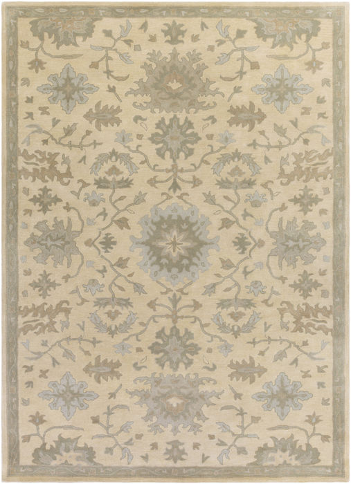 Surya Caesar White 90 X 120 Area Rug CAE1161-912 800-88500 Image 0